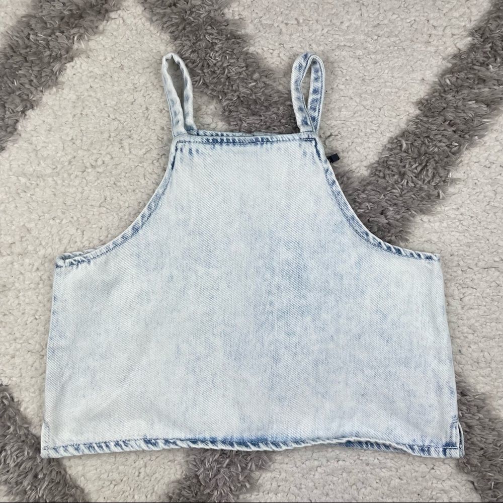Girls Zara Denim Top  - Picture 2 of 4